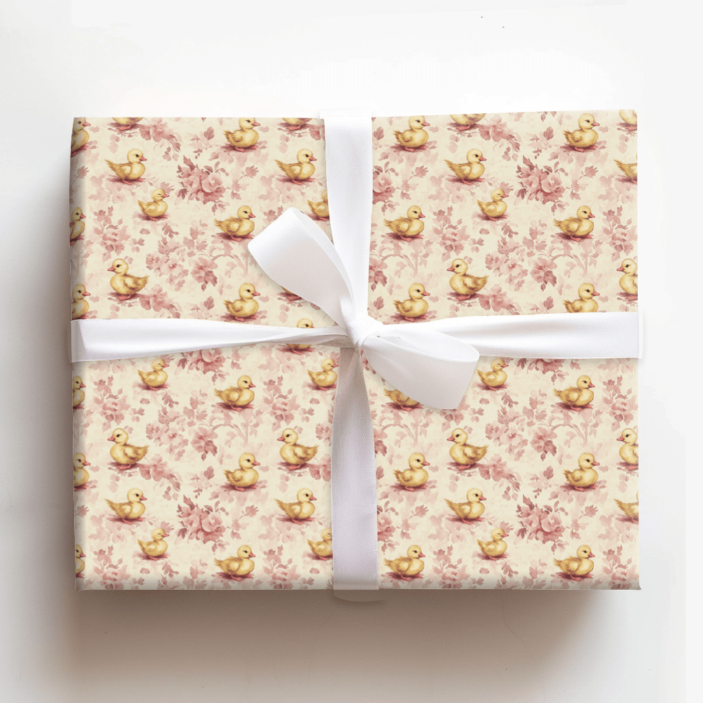 Waddle I do Without Toile - Wrapping Paper - Aspen & Arlo