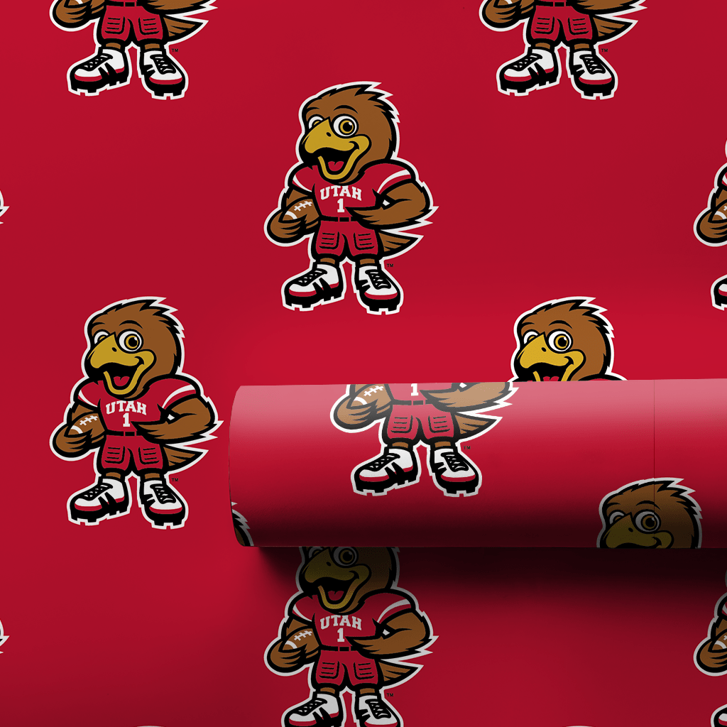Utah Eagle Charge - Wrapping Paper - Aspen & Arlo