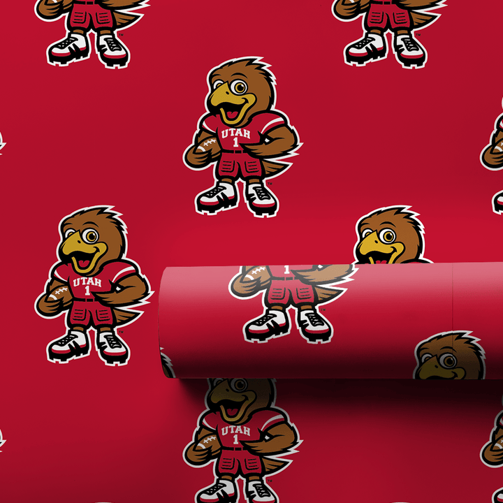 Utah Eagle Charge - Wrapping Paper - Aspen & Arlo