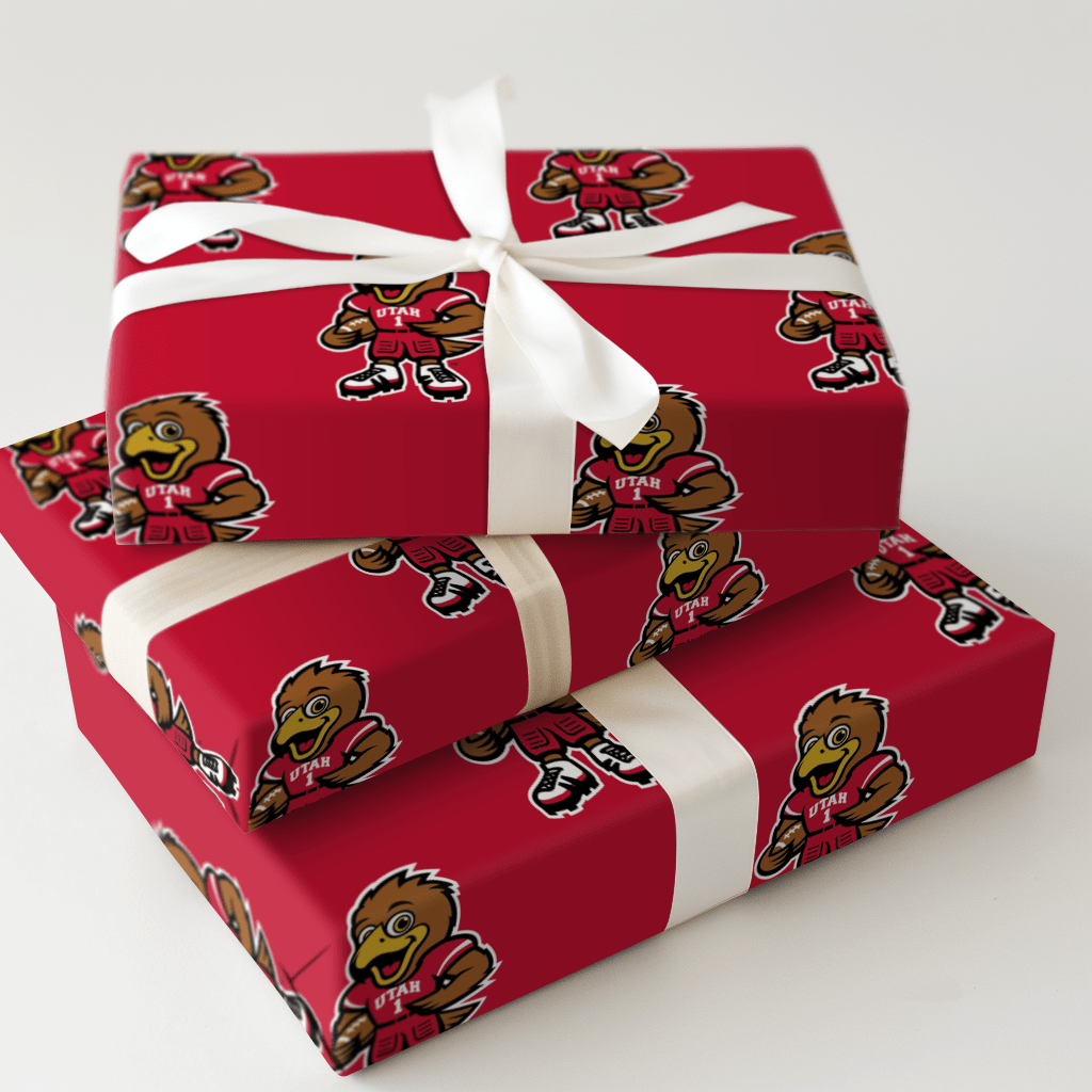 Utah Eagle Charge - Wrapping Paper - Aspen & Arlo