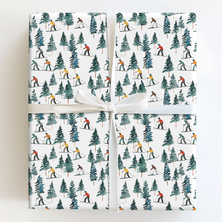 Ski Slopes - Wrapping Paper - Aspen & Arlo