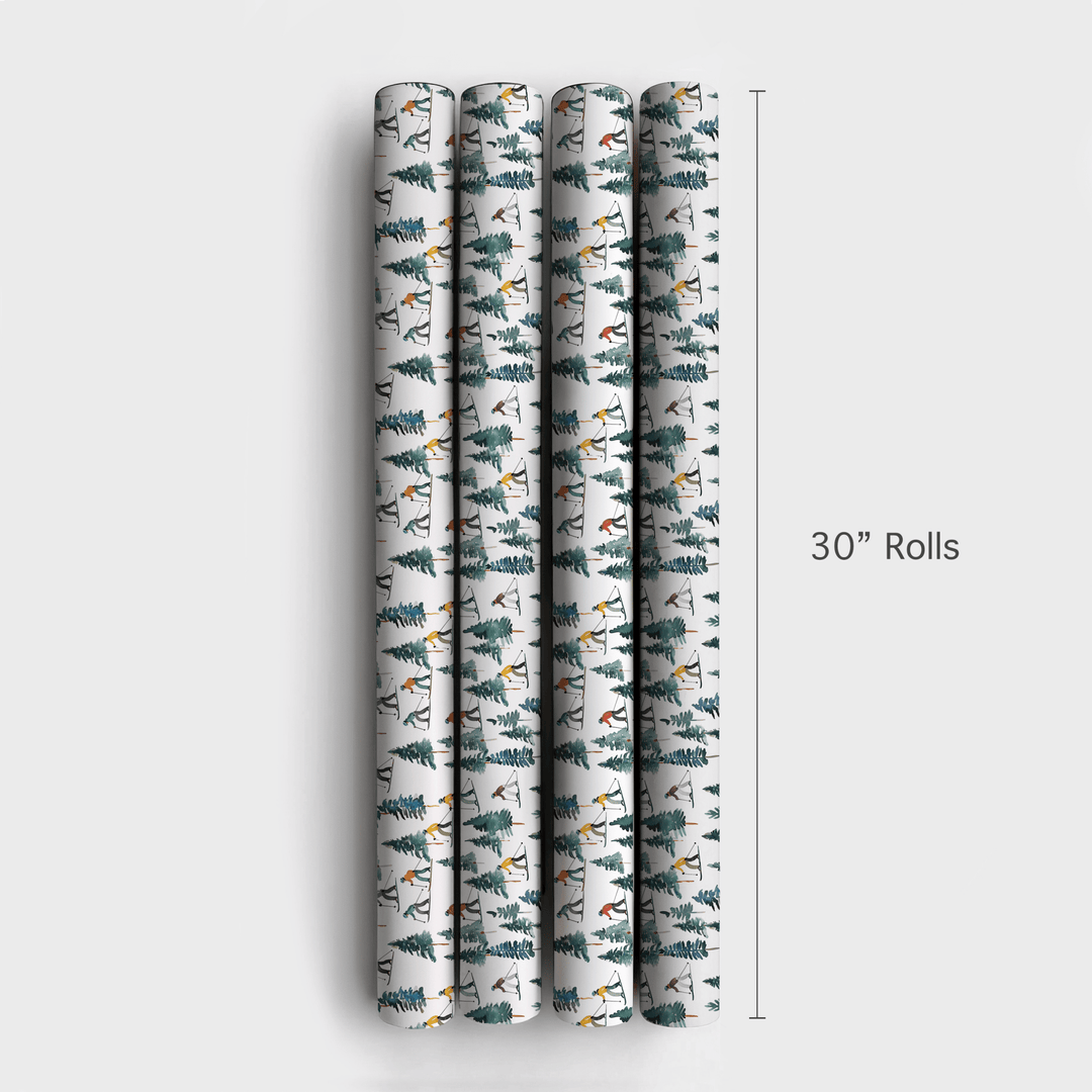 Ski Slopes - Wrapping Paper - Aspen & Arlo