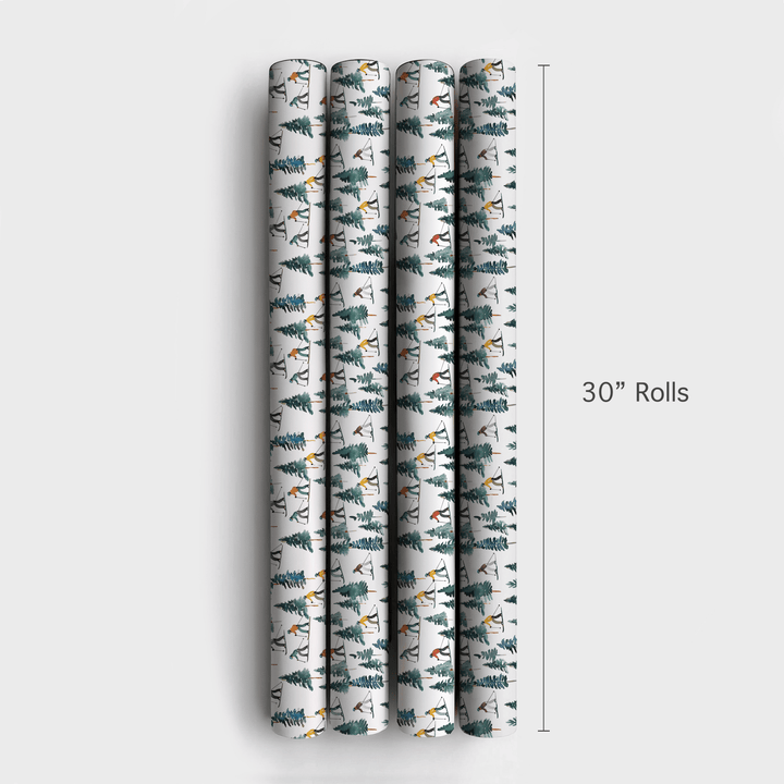 Ski Slopes - Wrapping Paper - Aspen & Arlo