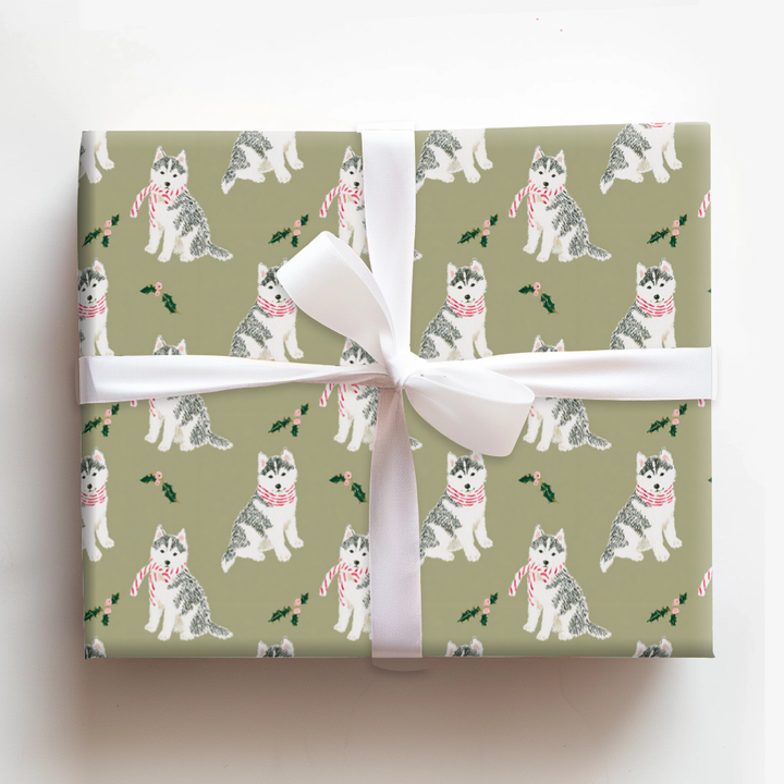 Holly Jolly Husky