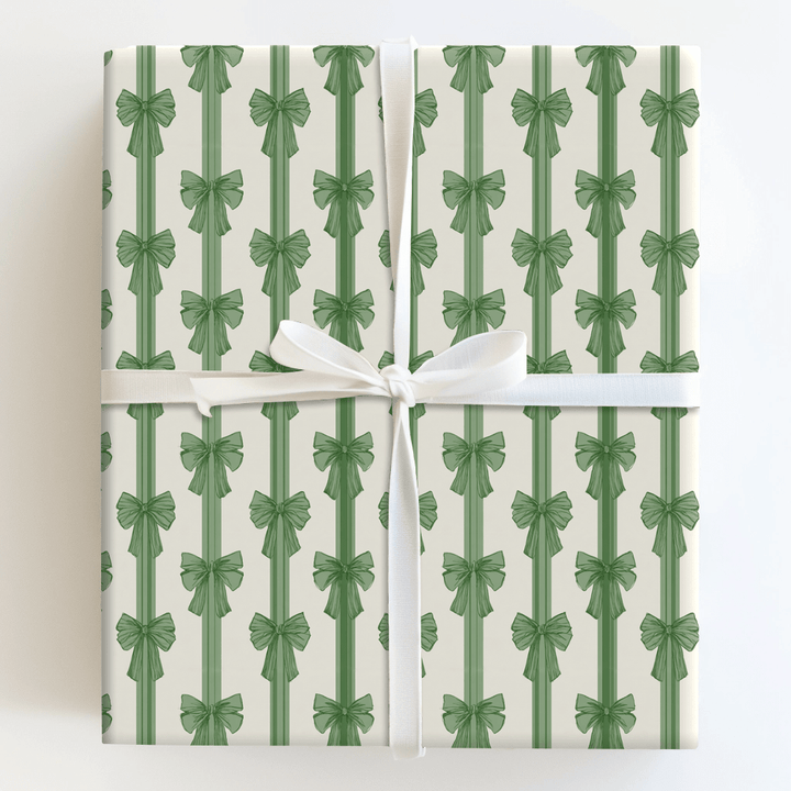 Winter Ribbon Garden - Wrapping Paper - Aspen & Arlo