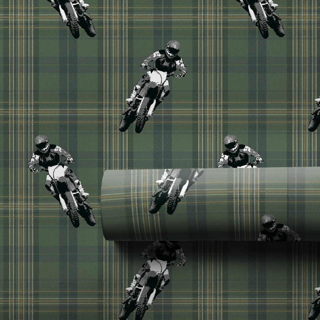 Plaid Dirt Bikes