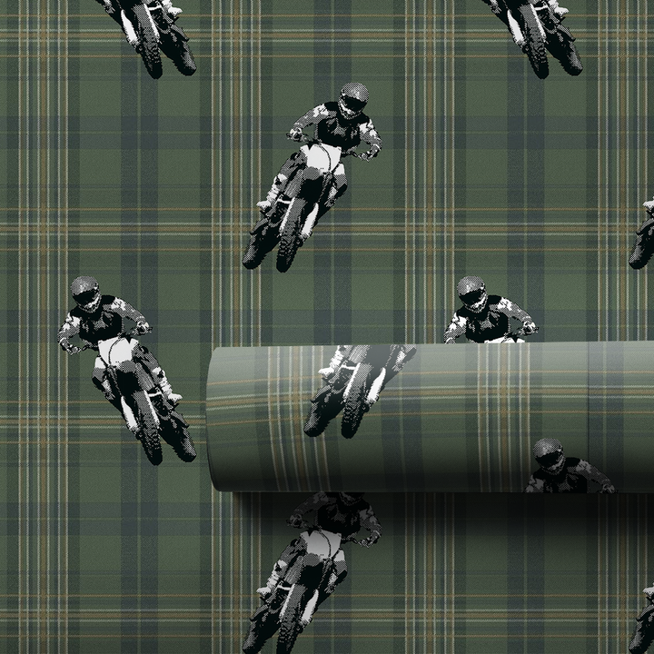 Plaid Dirt Bikes