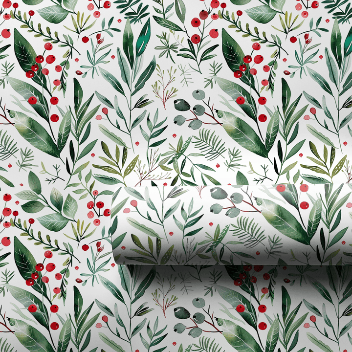 Holly Happies - Wrapping Paper - Aspen & Arlo