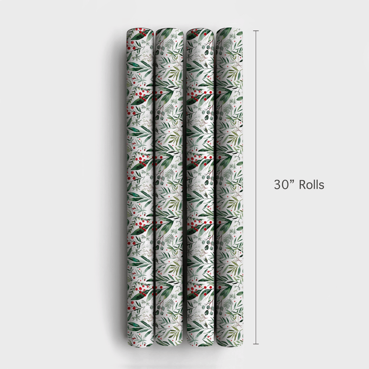 Holly Happies - Wrapping Paper - Aspen & Arlo