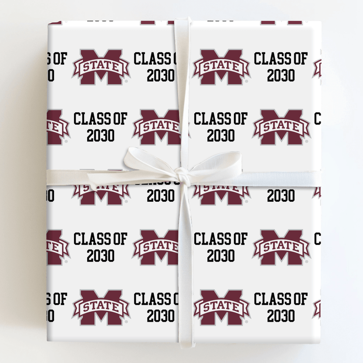 Mississippi State Class of 2030 - Wrapping Paper - Aspen & Arlo