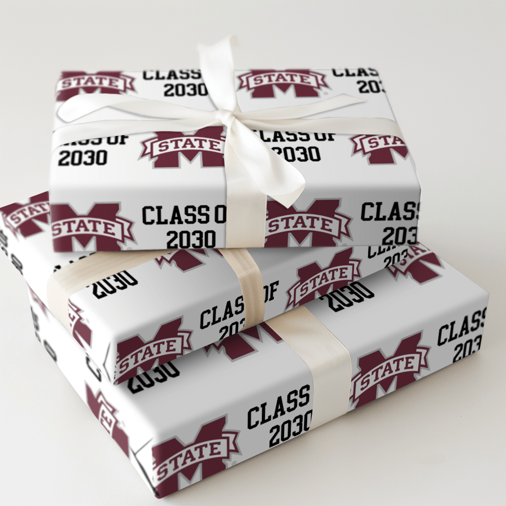 Mississippi State Class of 2030 - Wrapping Paper - Aspen & Arlo