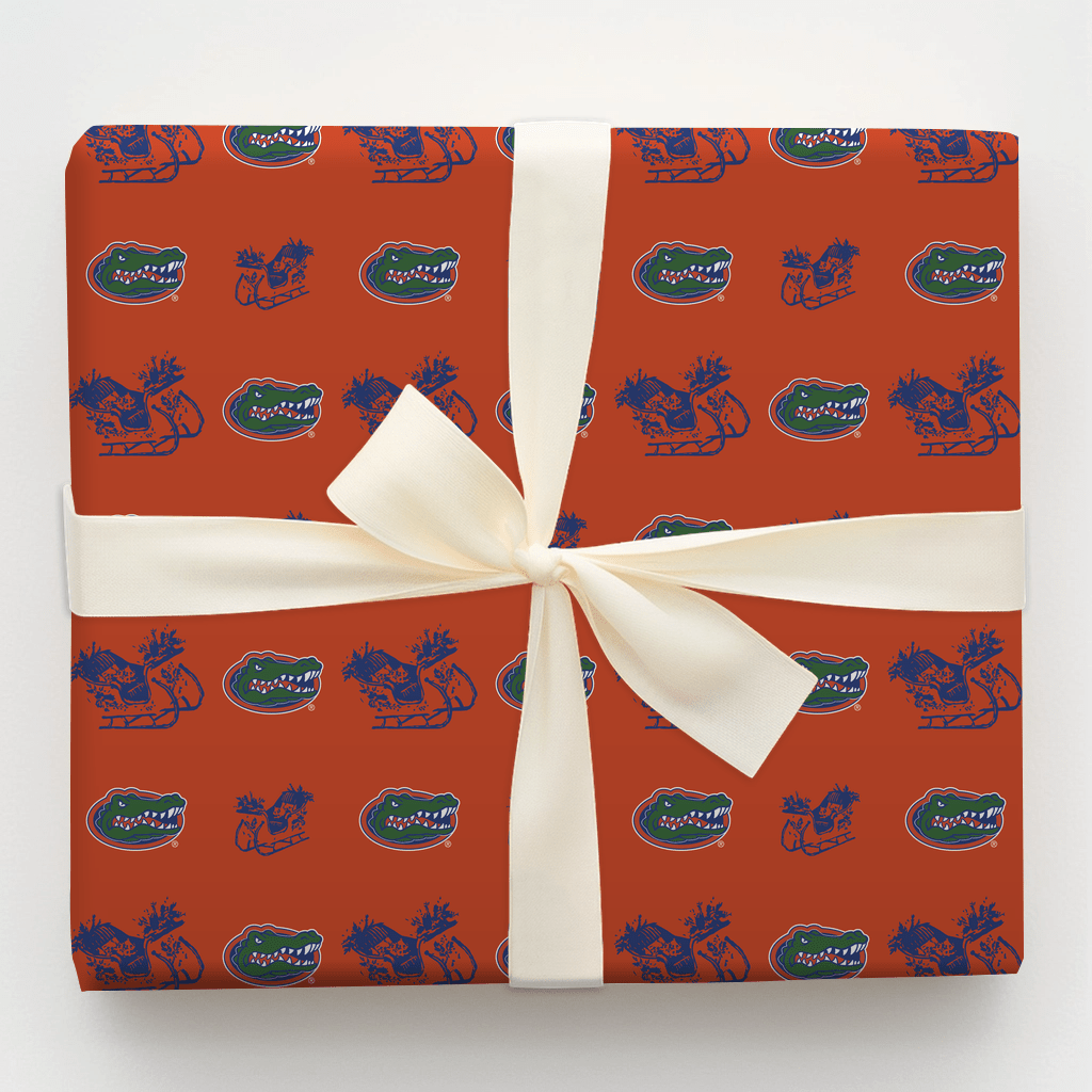 Sleigh Gators - Wrapping Paper - Aspen & Arlo