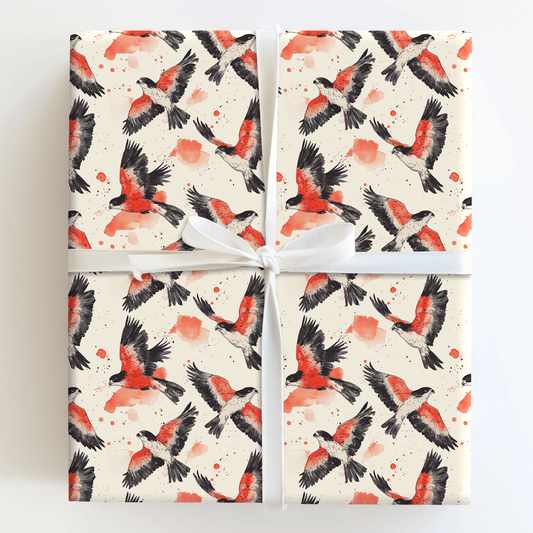 Let's Go Falcons - Wrapping Paper - Aspen & Arlo