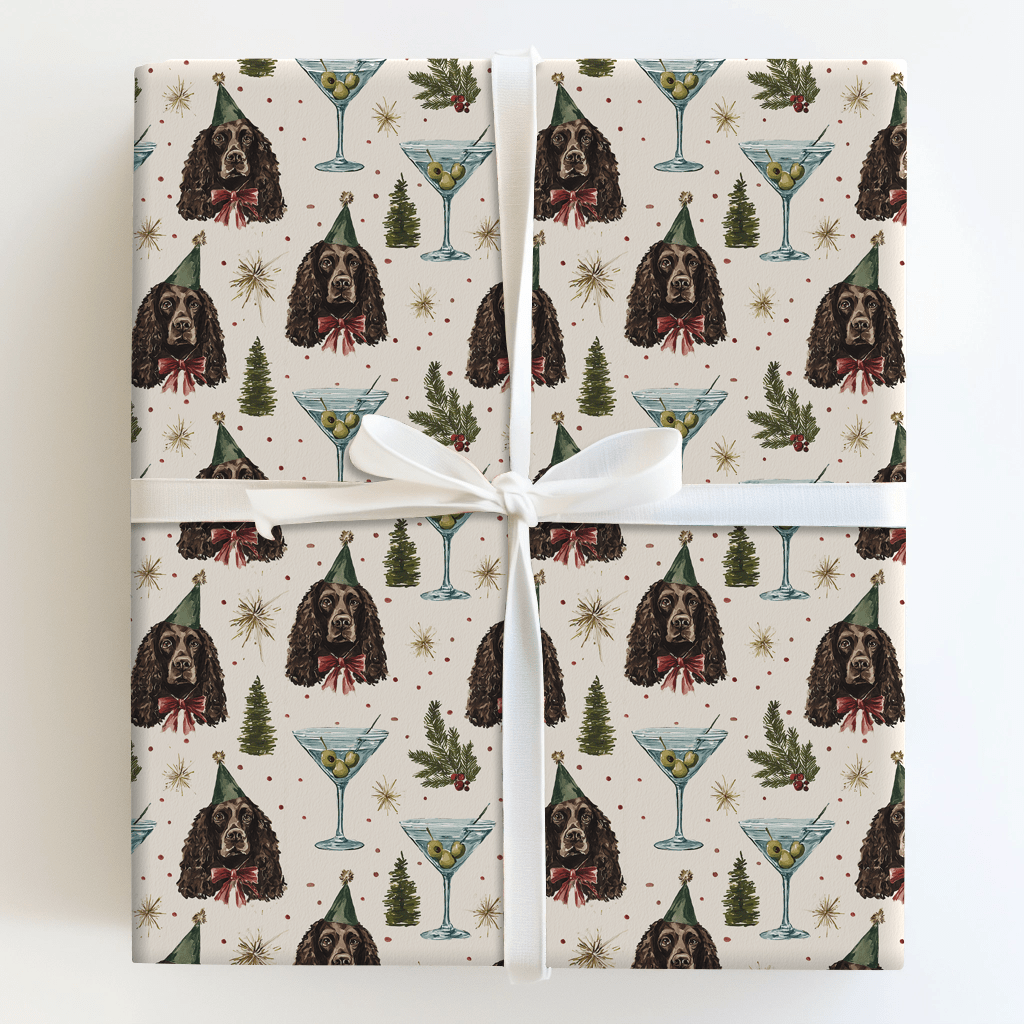 Cheers to the Boykins - Wrapping Paper - Aspen & Arlo