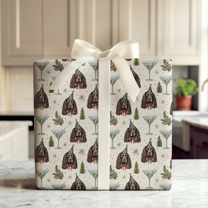 Cheers to the Boykins - Wrapping Paper - Aspen & Arlo