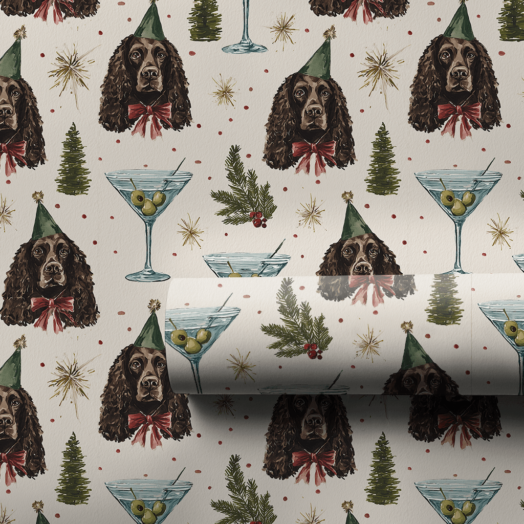 Cheers to the Boykins - Wrapping Paper - Aspen & Arlo