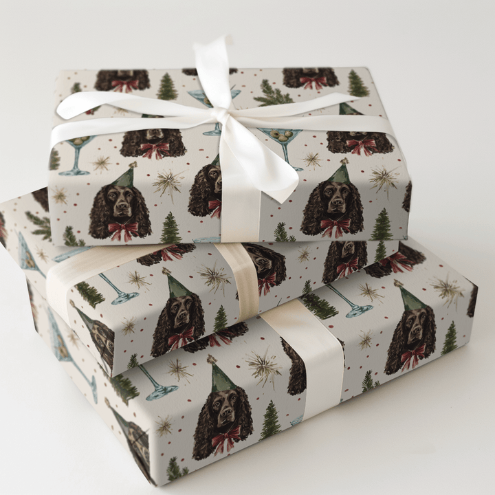 Cheers to the Boykins - Wrapping Paper - Aspen & Arlo