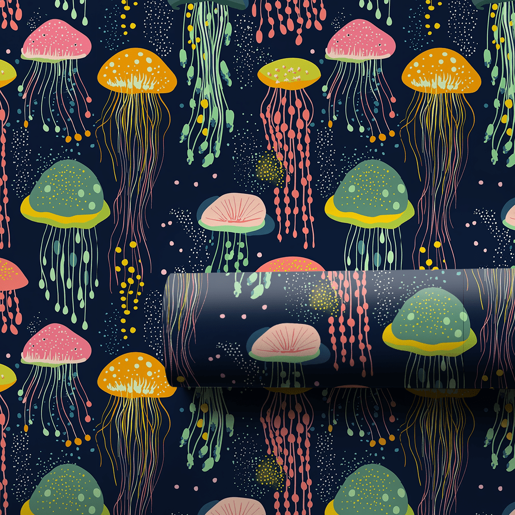 Jelly Friends - Wrapping Paper - Aspen & Arlo
