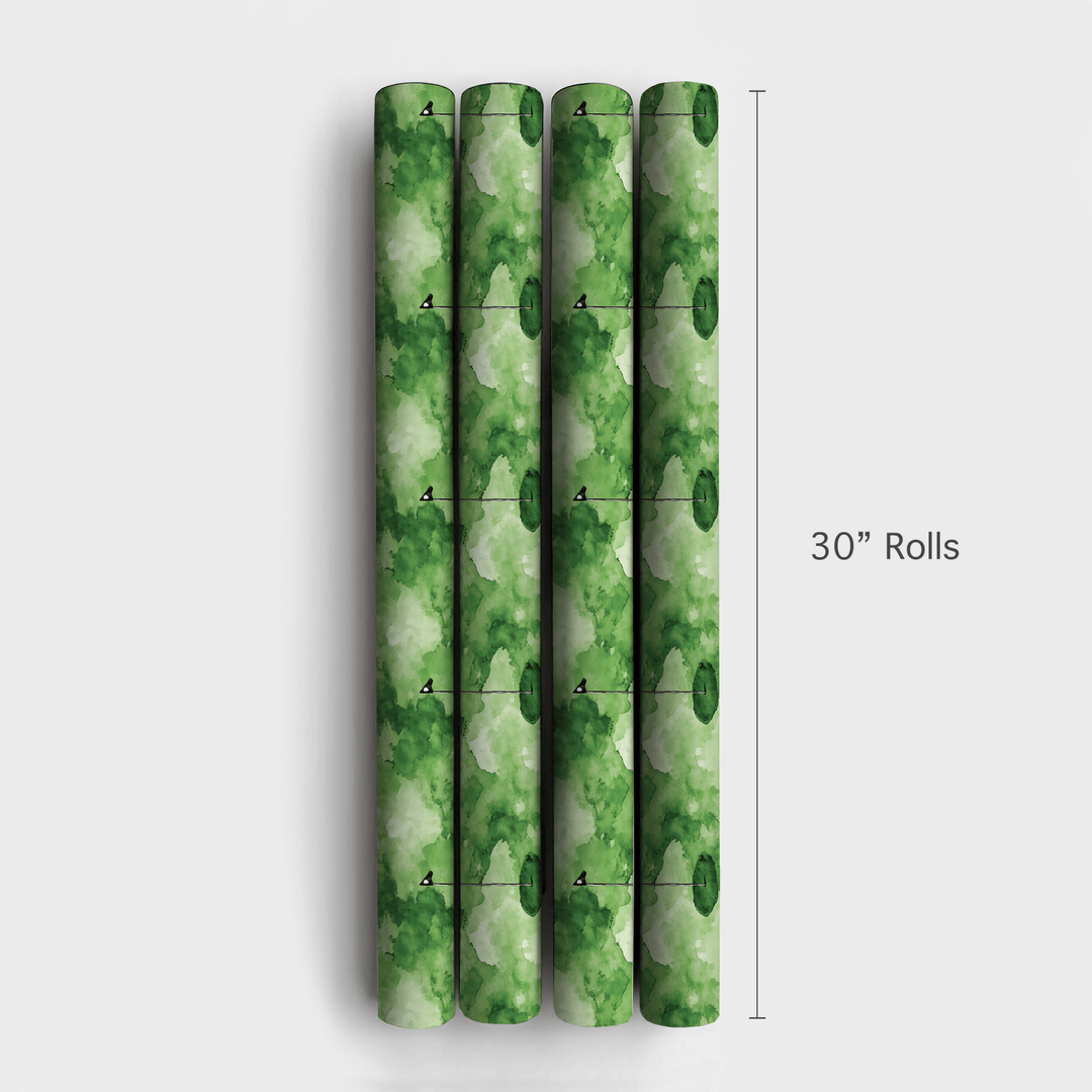 Green Putt - Wrapping Paper - Aspen & Arlo