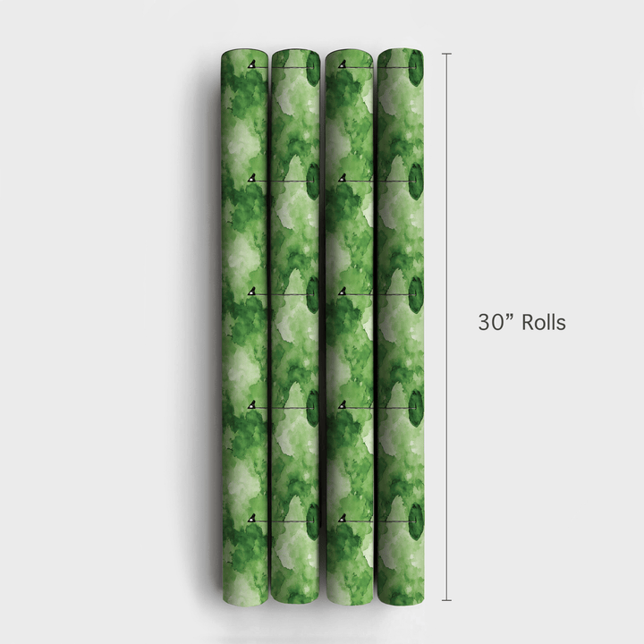 Green Putt - Wrapping Paper - Aspen & Arlo