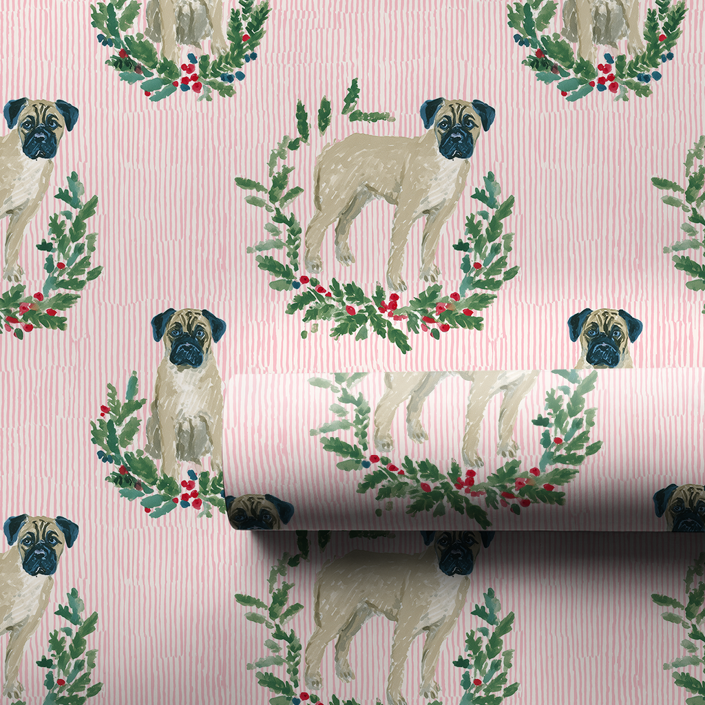 Merry and Bright Bullmastiff