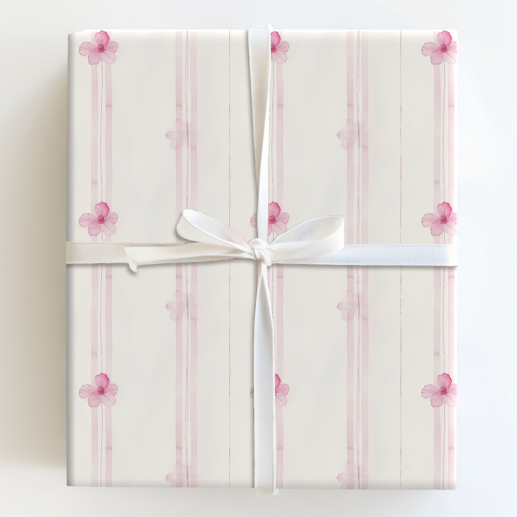 Petal to Pink - Wrapping Paper - Aspen & Arlo