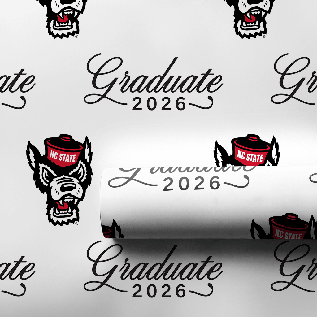 NC State Graduate 2026 - Wrapping Paper - Aspen & Arlo