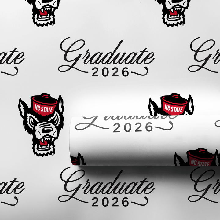 NC State Graduate 2026 - Wrapping Paper - Aspen & Arlo