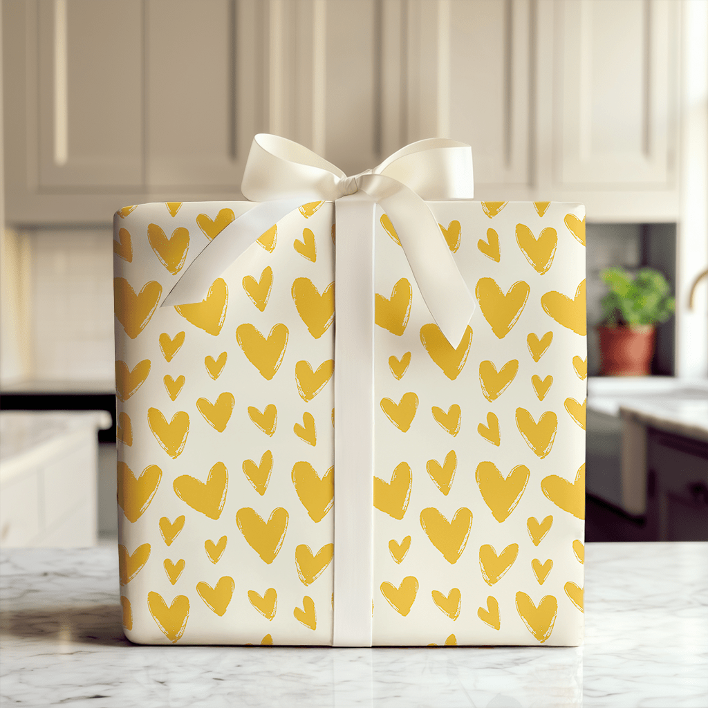 Beating Hearts - Wrapping Paper - Aspen & Arlo