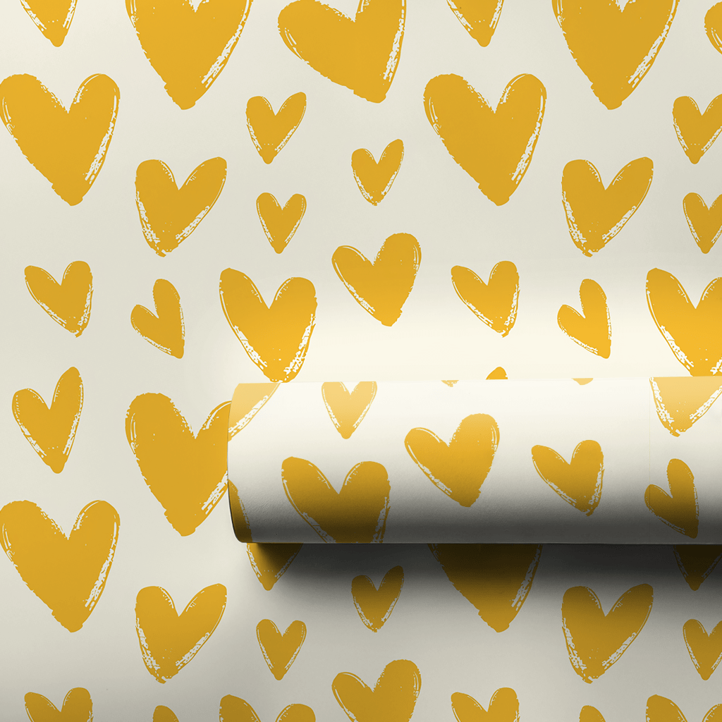 Beating Hearts - Wrapping Paper - Aspen & Arlo