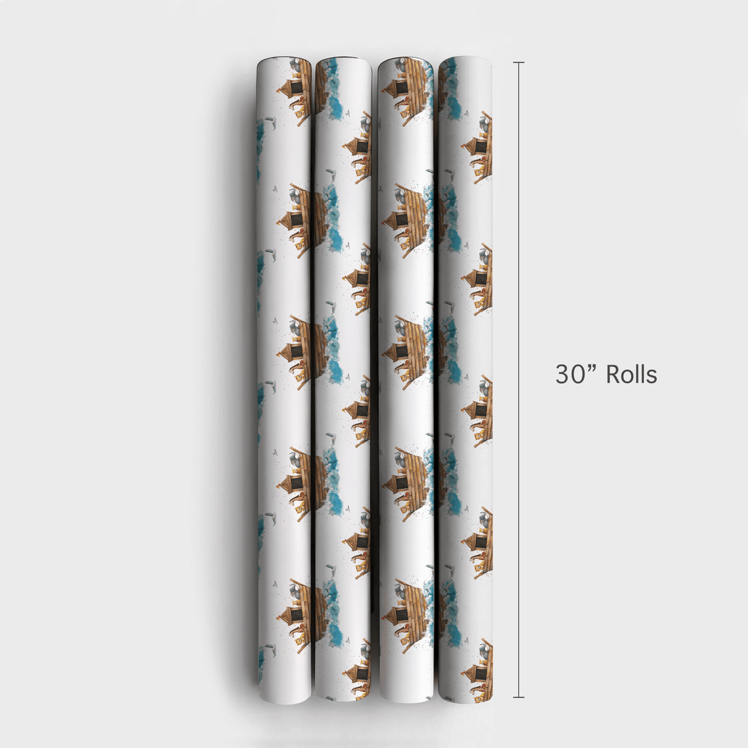 Flood of Peace - Wrapping Paper - Aspen & Arlo