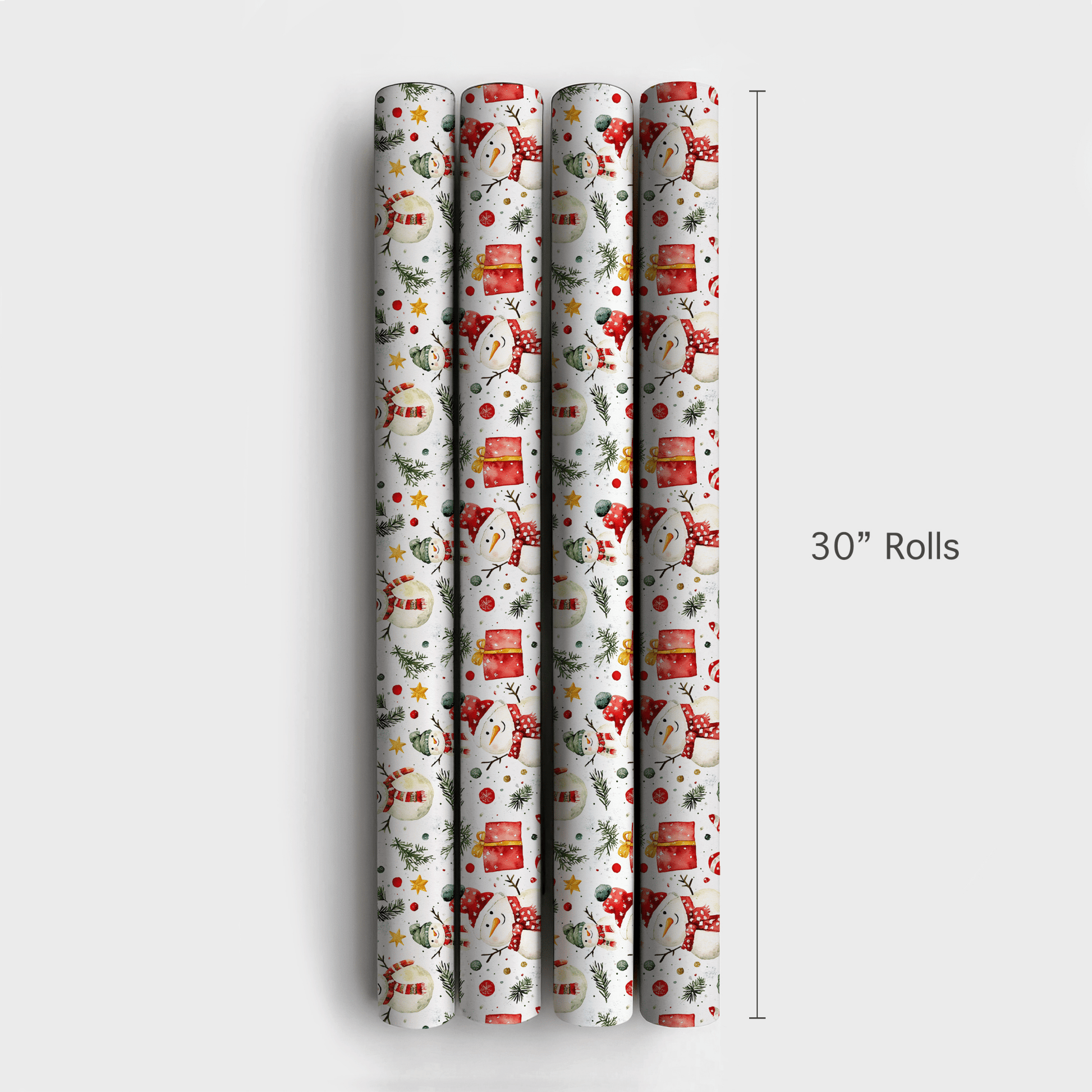 Snowman Mania - Wrapping Paper - Aspen & Arlo