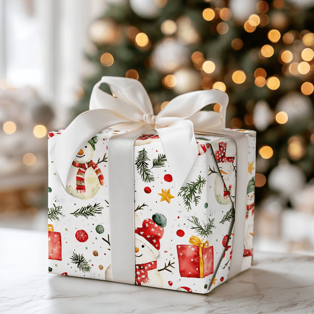 Snowman Mania - Wrapping Paper - Aspen & Arlo