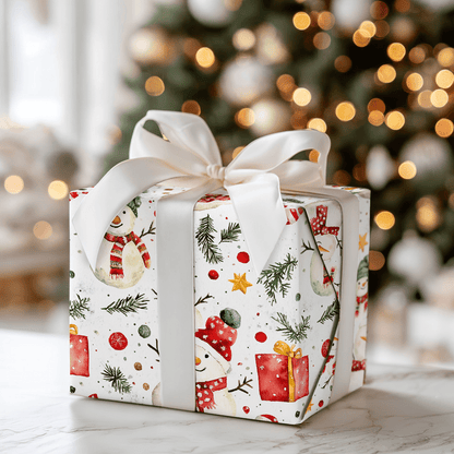 Snowman Mania - Wrapping Paper - Aspen & Arlo