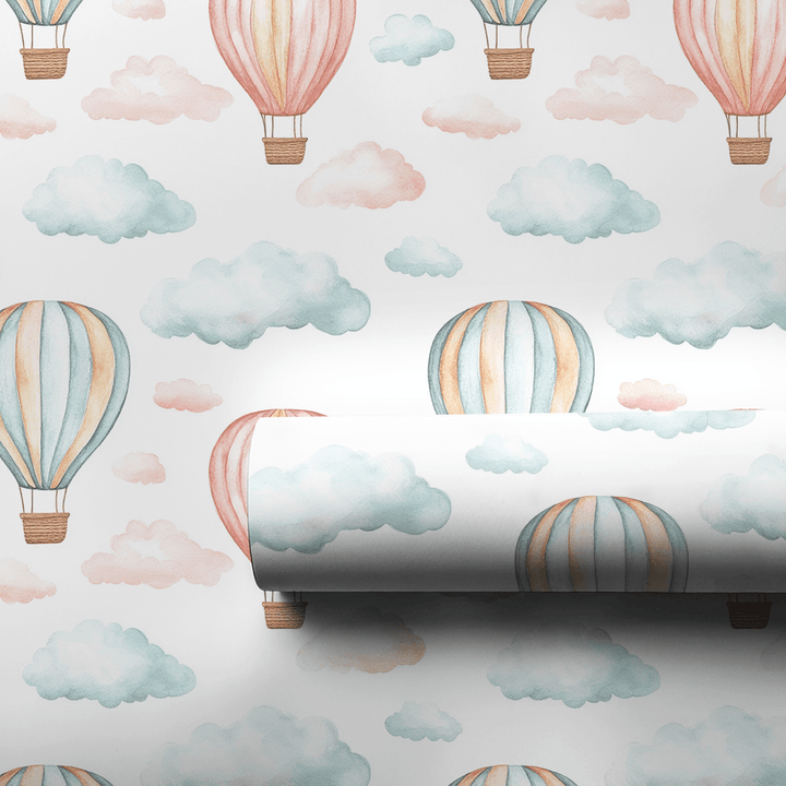 Soaring in Soft Shades - Wrapping Paper - Aspen & Arlo