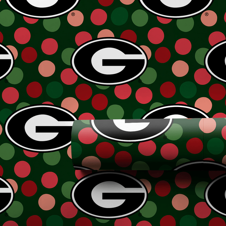 Georgia Winter Dots - Wrapping Paper - Aspen & Arlo
