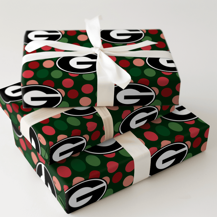Georgia Winter Dots - Wrapping Paper - Aspen & Arlo
