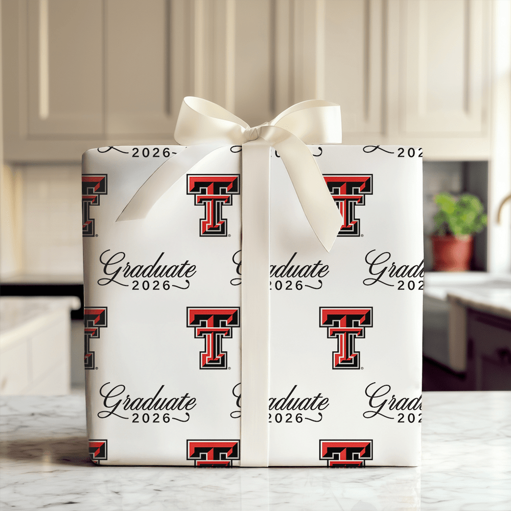 Texas Tech Graduate 2026 - Wrapping Paper - Aspen & Arlo