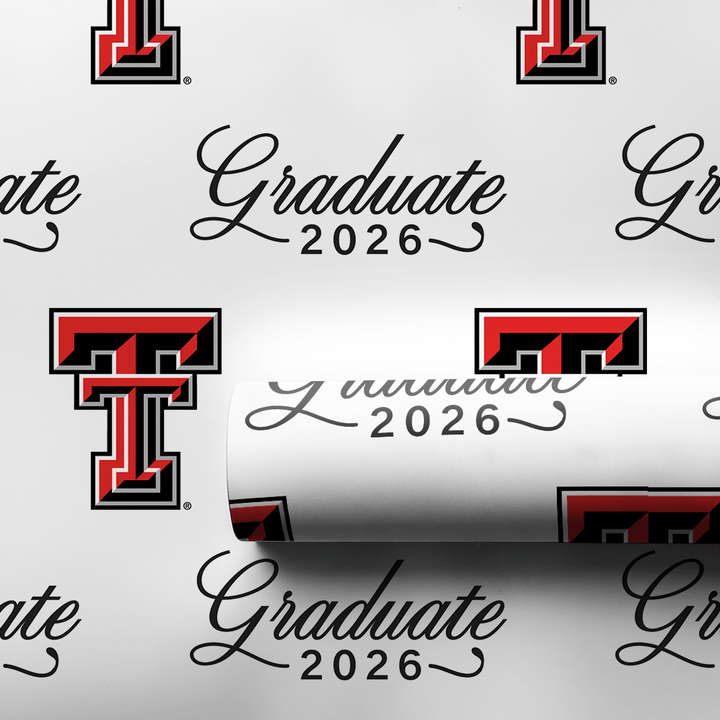 Texas Tech Graduate 2026 - Wrapping Paper - Aspen & Arlo