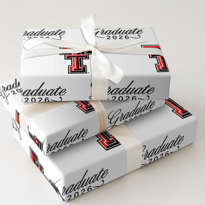 Texas Tech Graduate 2026 - Wrapping Paper - Aspen & Arlo