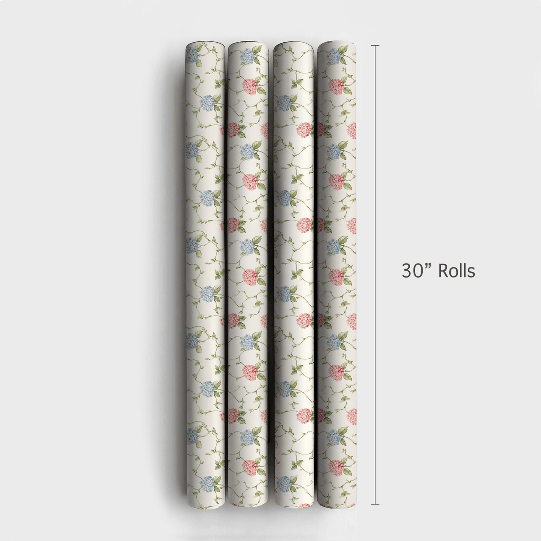 Hydrangea Love - Wrapping Paper - Aspen & Arlo