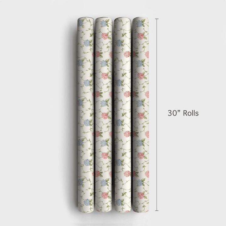 Hydrangea Love - Wrapping Paper - Aspen & Arlo