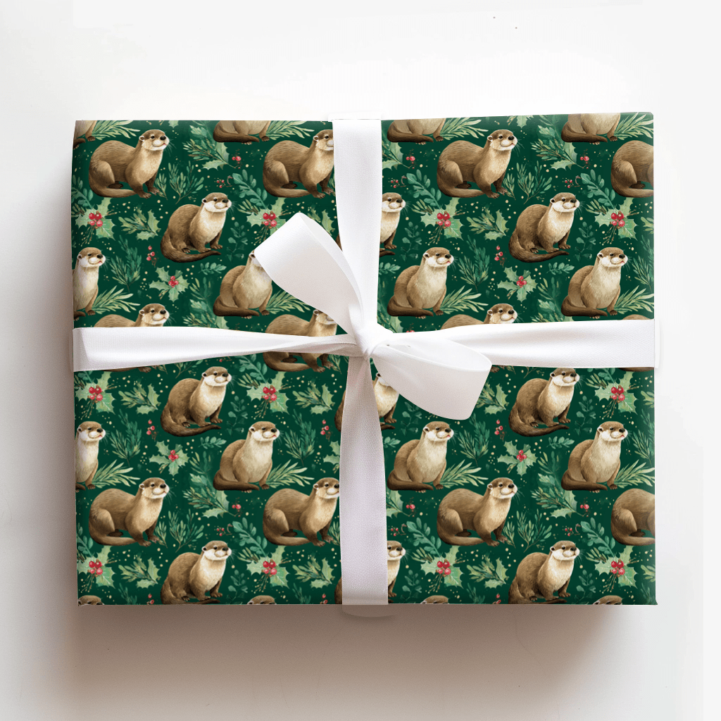 Holly Otter - Wrapping Paper - Aspen & Arlo