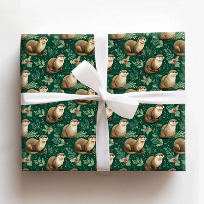 Holly Otter - Wrapping Paper - Aspen & Arlo