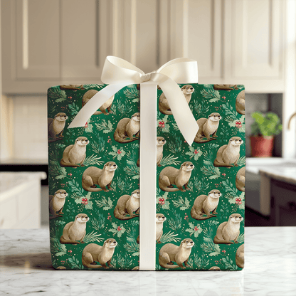 Holly Otter - Wrapping Paper - Aspen & Arlo