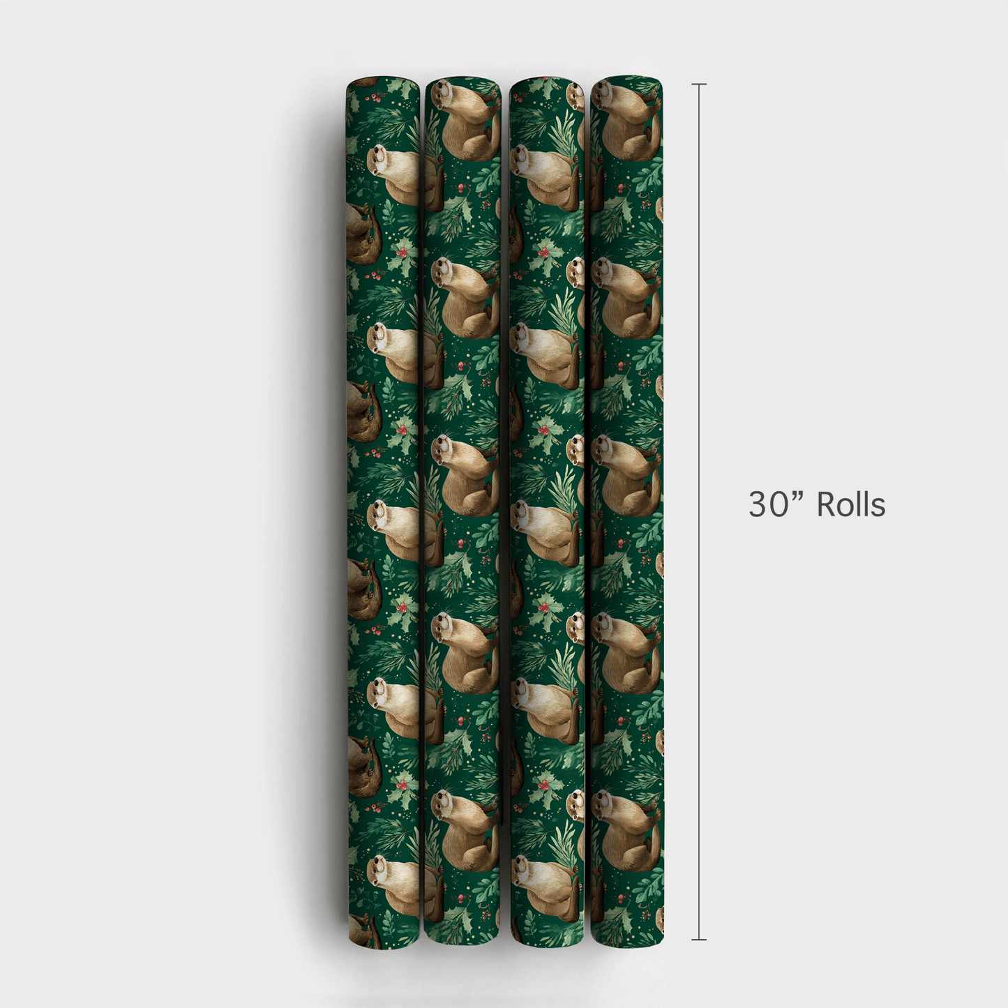 Holly Otter - Wrapping Paper - Aspen & Arlo