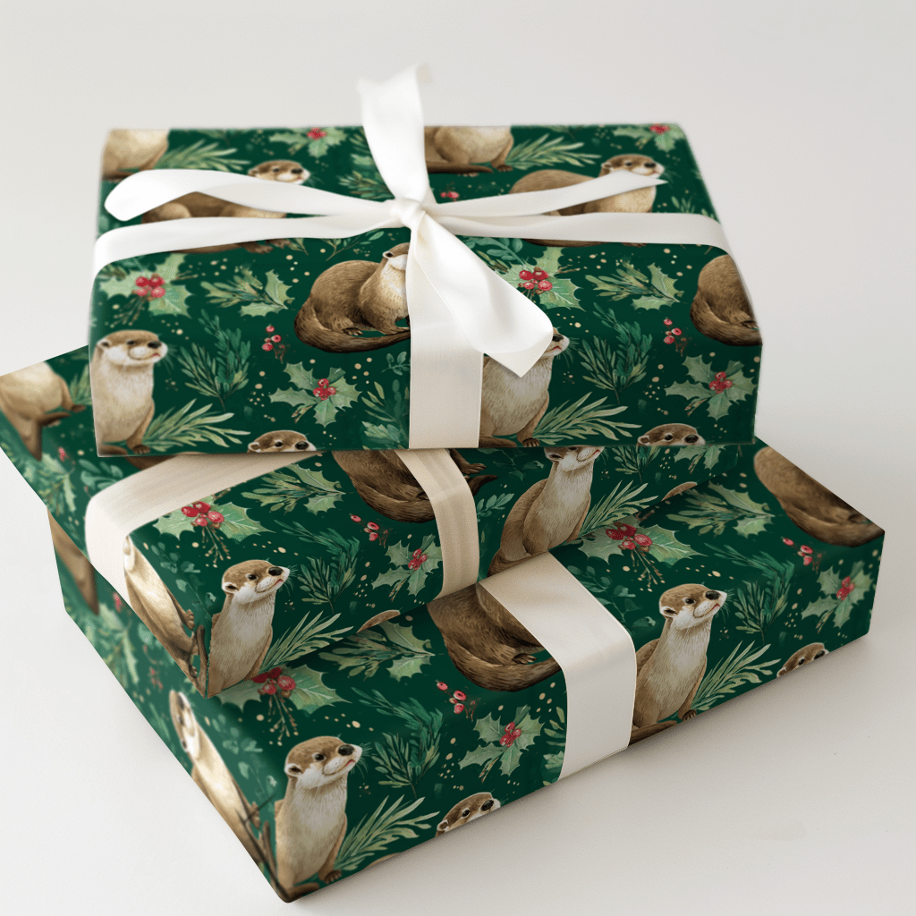 Holly Otter - Wrapping Paper - Aspen & Arlo