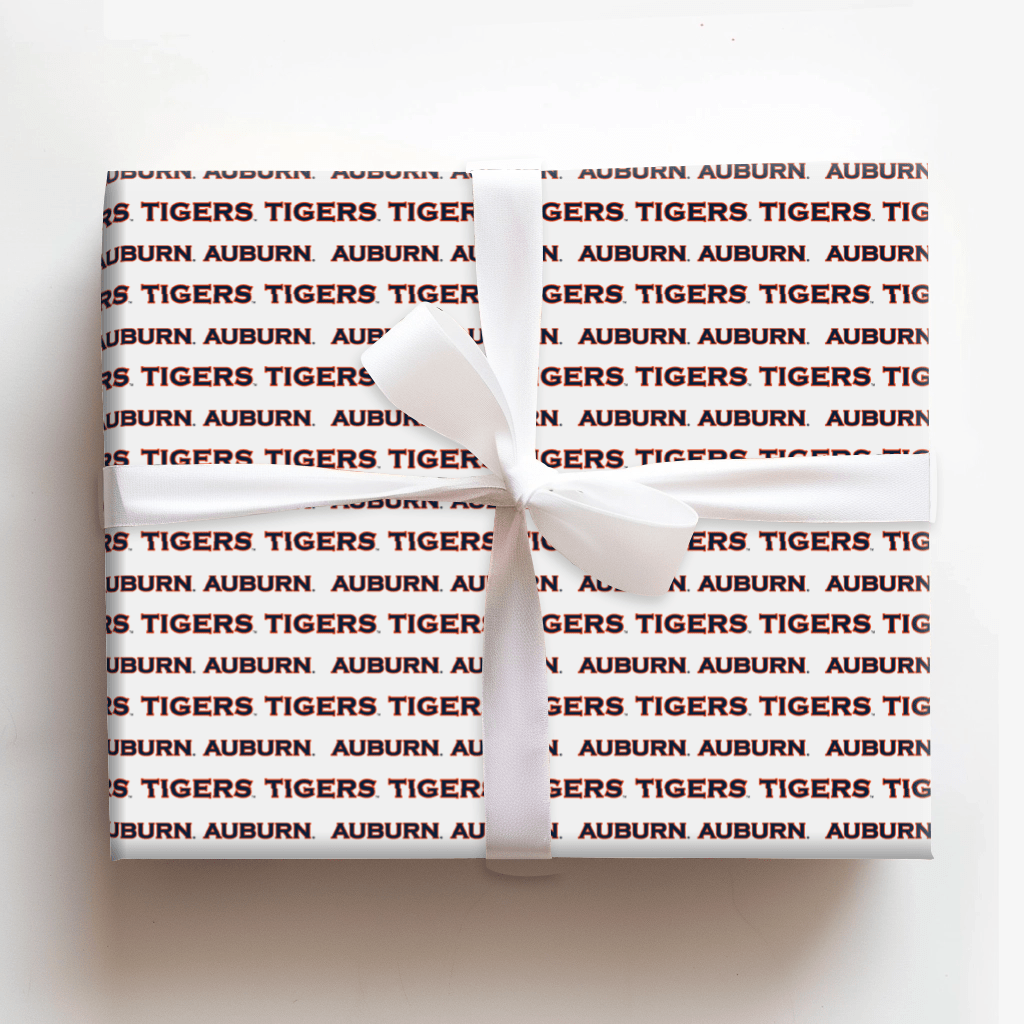 Lets go Tigers - Wrapping Paper - Aspen & Arlo