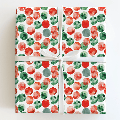 Peppermint Polka - Wrapping Paper - Aspen & Arlo