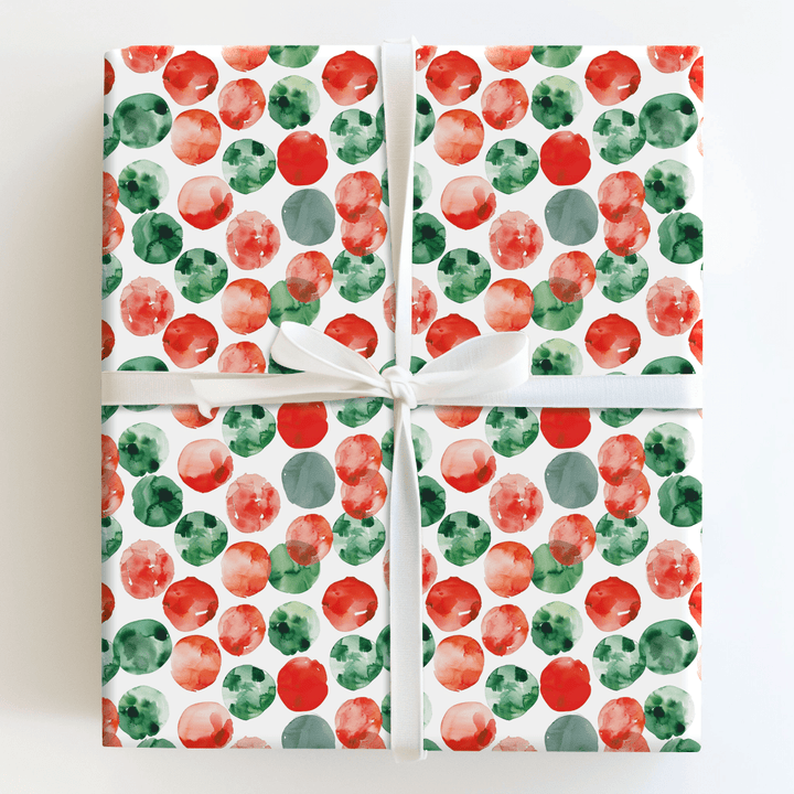 Peppermint Polka - Wrapping Paper - Aspen & Arlo